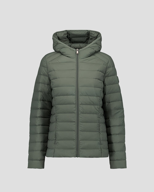 Chaqueta de plumón  Capucha ligera Verde salvia Salma - JOTT - 2