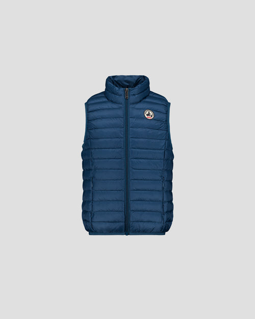 Niños sin mangas Chaqueta de plumón  Azul vaquero Zoe - JOTT - 2