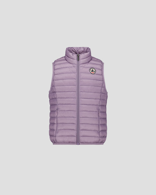 Chaqueta de plumón mangas para niño Encens violet Zoe - JOTT - 2