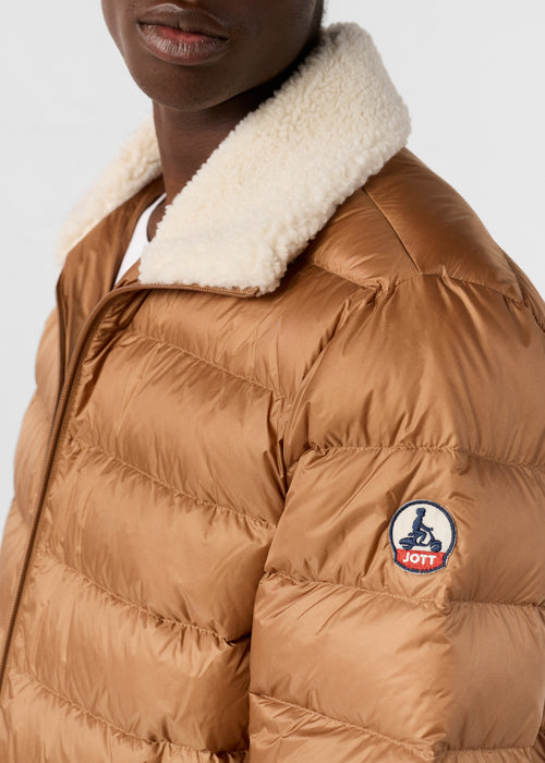 Chaqueta de plumón aviateur Sucre roux Chuck - JOTT - 5