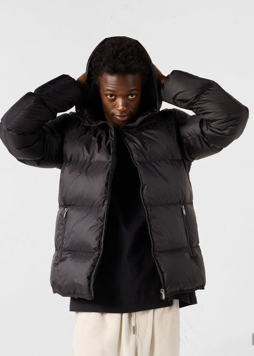 Chaqueta de plumón à Capucha Grand Froid Noir Java - JOTT - 3