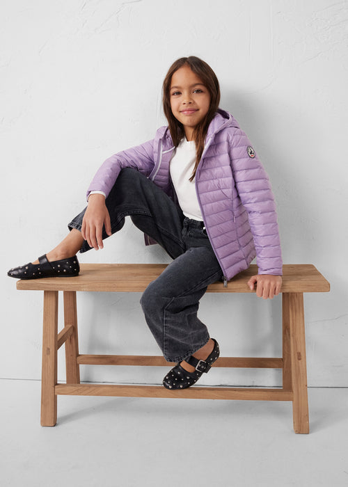 Chaqueta de plumón con Capucha Encens violet Carla - JOTT - 3