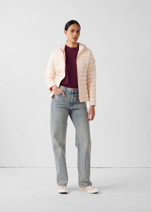 Chaqueta de plumón con Capucha nude Cloe - JOTT - 3