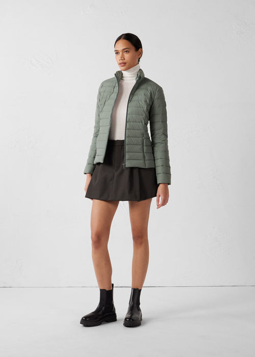 Chaqueta de plumón ligera Verde salvia Maia - JOTT - 3