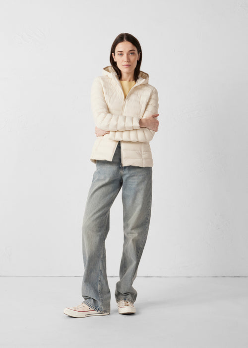 Chaqueta de plumón à Capucha légère Naturel Salma - JOTT - 3