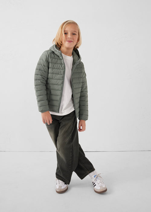 Chaqueta de plumón ligera y elástica Chaqueta de plumón , color verde salvia Willo - JOTT - 3