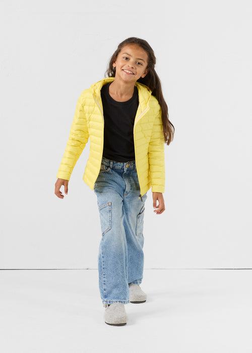 Chaqueta de plumón ligera con Capucha para niños Carla Lemonade - JOTT - 3