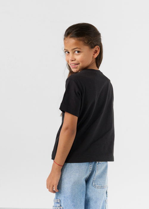Camiseta Pio negra para niños - JOTT - 4