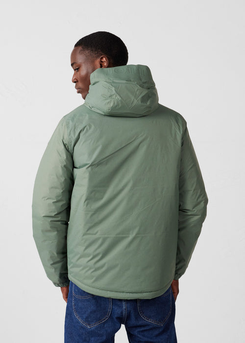 Chaqueta de plumón Verde salvia/Arena ahumada Brummen - JOTT - 4