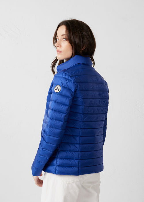 Chaqueta de plumón ligera azul cobalto - JOTT - 4