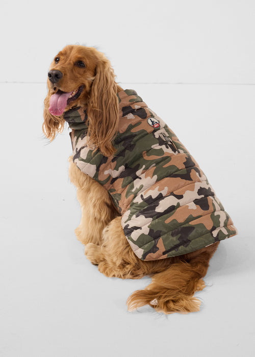 Chaqueta de plumón perros Camo sucre roux Cutie imprimir - JOTT - 3