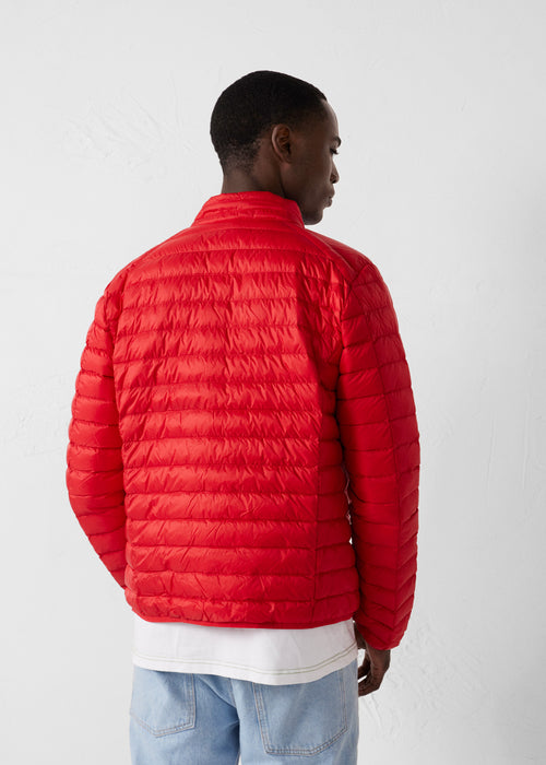 Chaqueta de plumón ligera Carmine Red Mat - JOTT - 4