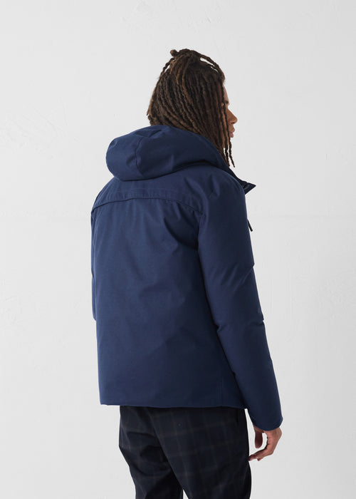 Parka de lana Ontario azul marino - JOTT - 4