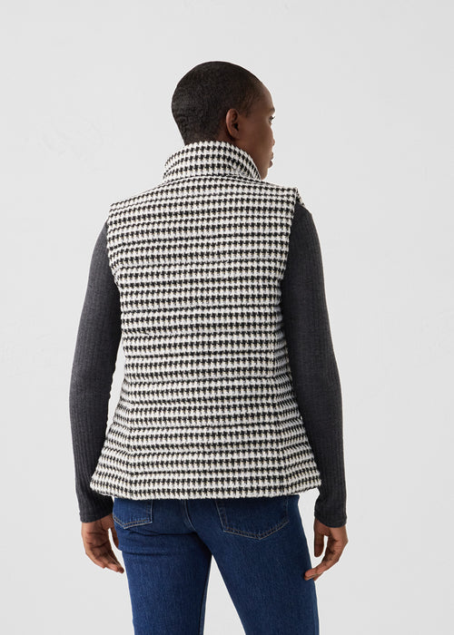 Chaqueta de plumón sans manches Natural/negro Salla multico - JOTT - 4