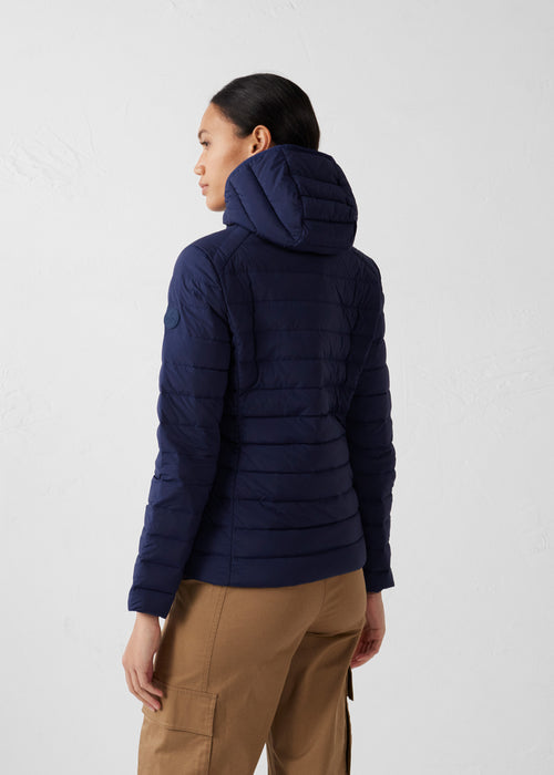 Chaqueta de plumón à Capucha stretch légère Marine Salma - JOTT - 4