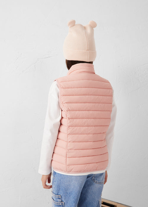 Chaqueta de plumón sin mangas elástica Sable rosa Soan - JOTT - 4