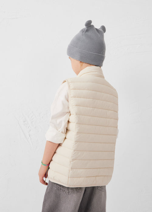 Chaqueta de plumón sin mangas elástica Natural Soan - JOTT - 4