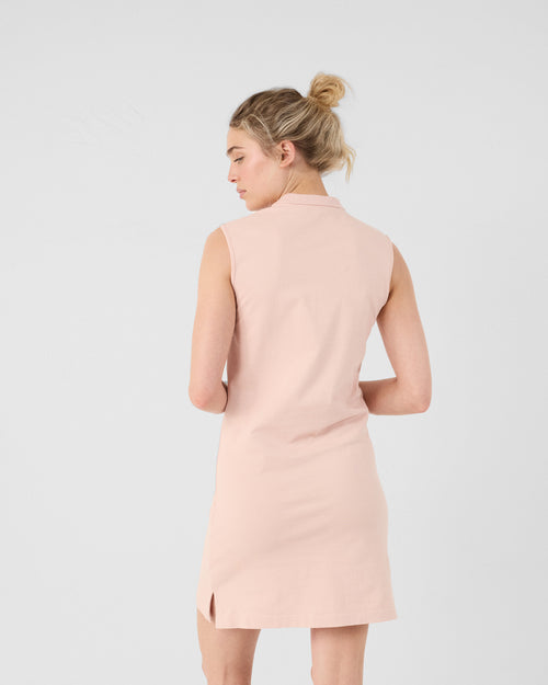 Vestido polo sin mangas Pêche clair Tanger - JOTT - 5