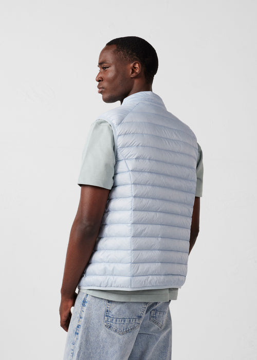 Chaqueta de plumón mangas Cendre marine Tom - JOTT - 4