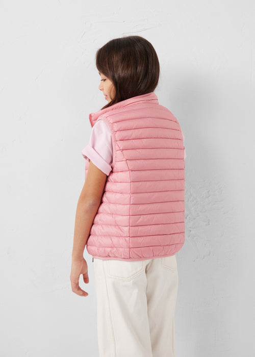 Chaqueta de plumón mangas para niño Pink antique Zoe - JOTT - 4