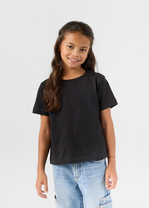 Camiseta Pio negra para niños - JOTT - 3