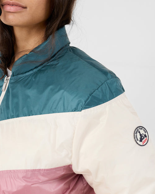 Chaqueta espíritu puffer Joan lago profundo/rosa antiguo - JOTT - 5