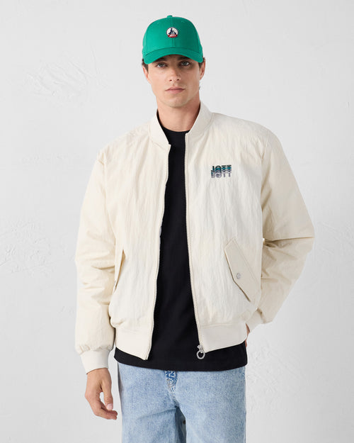 Bomber Bentham mixto natural/gris hielo - JOTT - 3