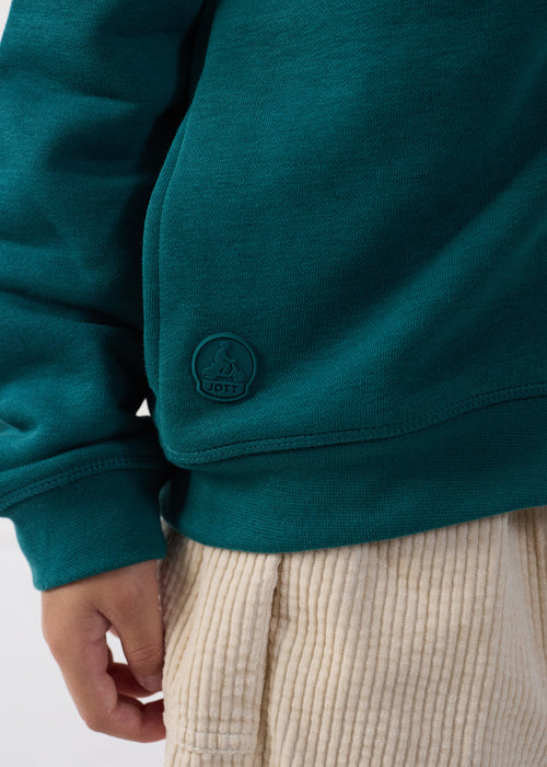 Chaqueta con cremallera para niños con Capucha Deep lake Arie - JOTT - 5