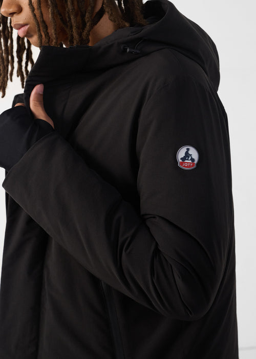 Chaqueta larga Icefloe Capucha Negra - JOTT - 5