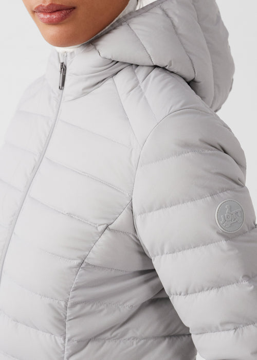 Chaqueta de plumón  Capucha ligera Reflejo del mar Salma - JOTT - 5