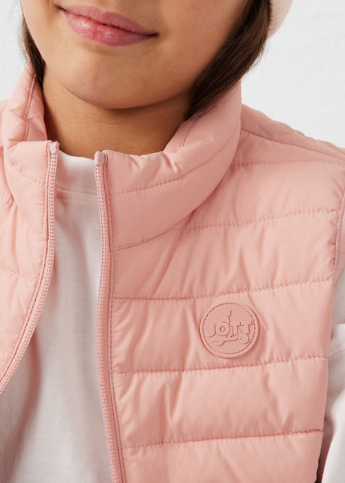 Chaqueta de plumón sin mangas elástica Sable rosa Soan - JOTT - 5