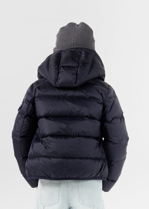 Chaqueta de plumón Infantil con Capucha Kazan Navy Grande - JOTT - 4