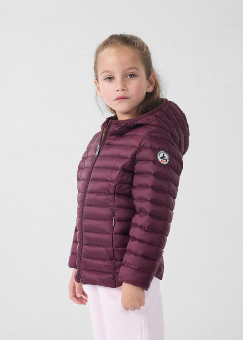 Chaqueta de plumón Ligera con Capucha Infantil Cereza Negra Carla - JOTT - 3