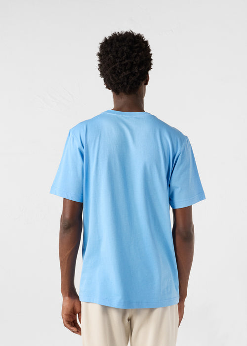 Camiseta cuello redondo azul Petro Crystal - JOTT - 4