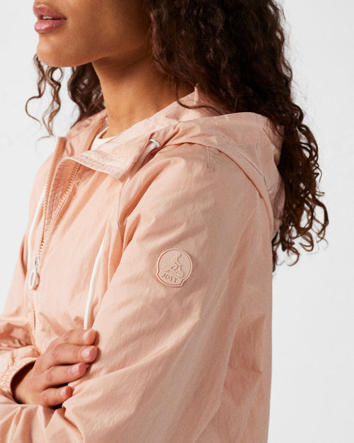 Chaqueta cortavientos Capucha Alize Light Peach - JOTT - 2