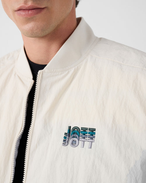 Bomber Bentham mixto natural/gris hielo - JOTT - 5