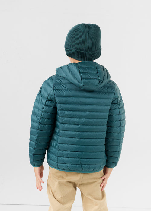 Chaqueta de plumón légère à Capucha enfant Deep lake Hugo - JOTT - 4