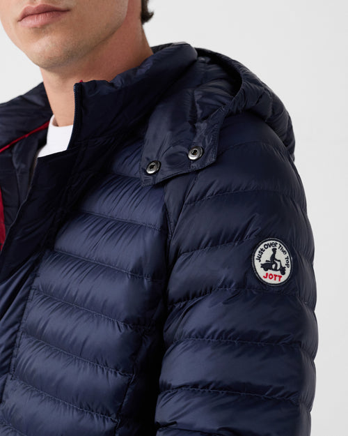 Chaqueta de plumón medio largo Chaqueta de plumón con Capucha Marine Xavier - JOTT - 5