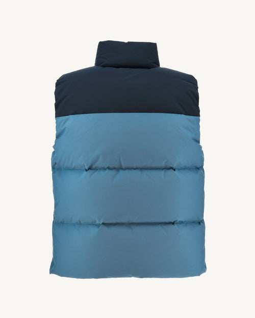 Chaqueta de plumón bicolor Grand Froid Bleu froid Sakai - JOTT - 3