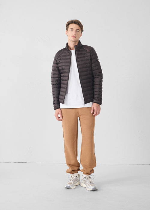 Chaqueta de plumón ligera Negro Mate Café - JOTT - 3