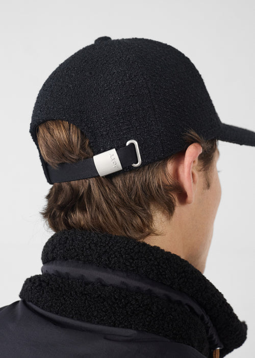 Gorra Fox de tweed negro - JOTT - 3