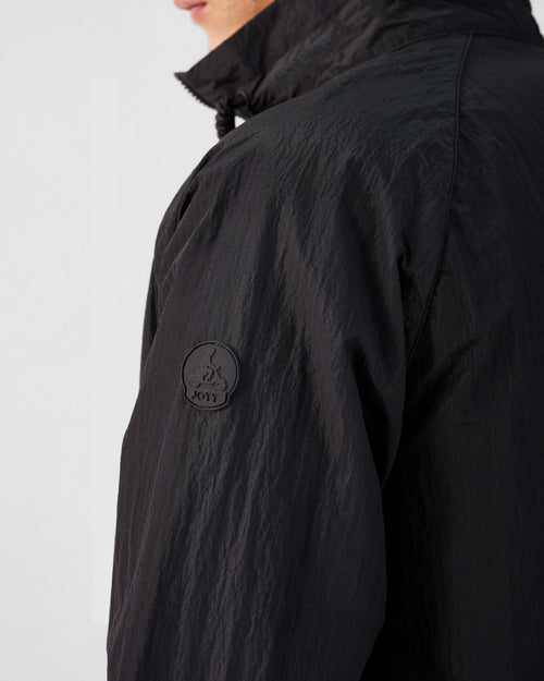 Chaqueta Cortaviento Placebo Negra - JOTT - 2