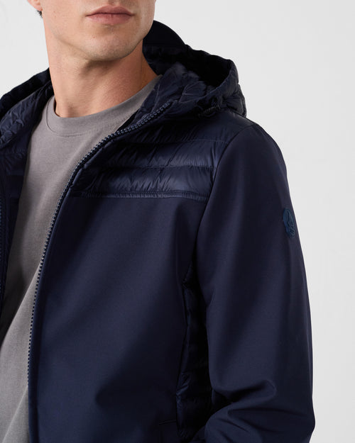 Chaqueta de plumón bi-material softshell Marine Paco 2.0 - JOTT - 5