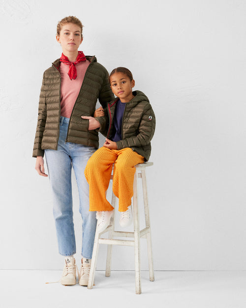 Chaqueta de plumón légère à Capucha enfant Army Carla - JOTT - 3