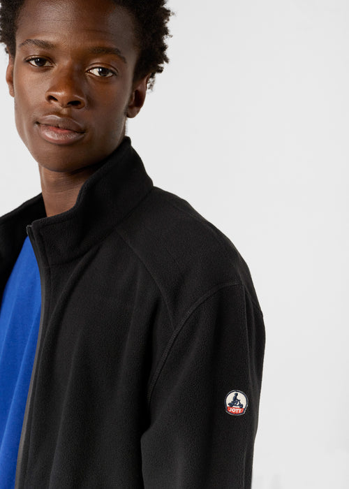 Chaqueta con cremallera polar Loid negra - JOTT - 5
