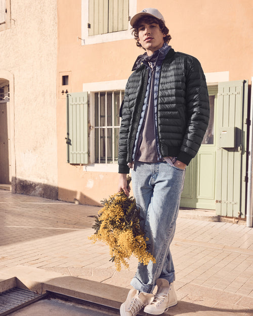 bomber leggero piumino Nero Ryan - JOTT - 3