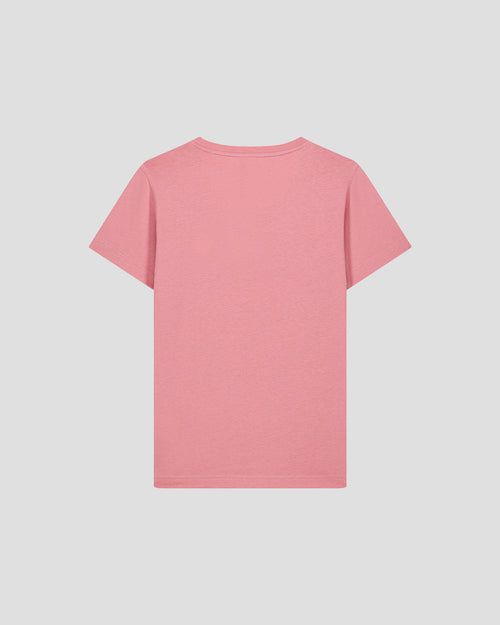 T-shirt da donna con collo rotondo in cotone rosa antico Angel 2.0 - JOTT - 3