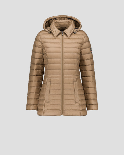piumino cappuccio di media lunghezza Beige Nour 2.0 - JOTT - 2