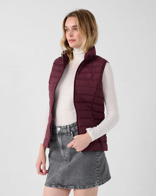 smanicato piumino stretch black cherry Grenada - JOTT - 3