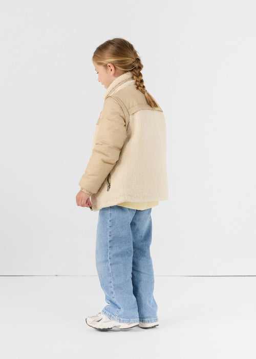 piumino bambino sherpa Naturel Erwan - JOTT - 4